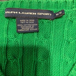Ralph Lauren Kelly Green Sweater
